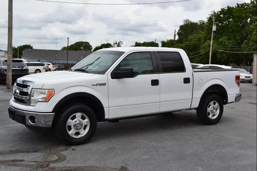 White 2013 Ford F-150 XLT