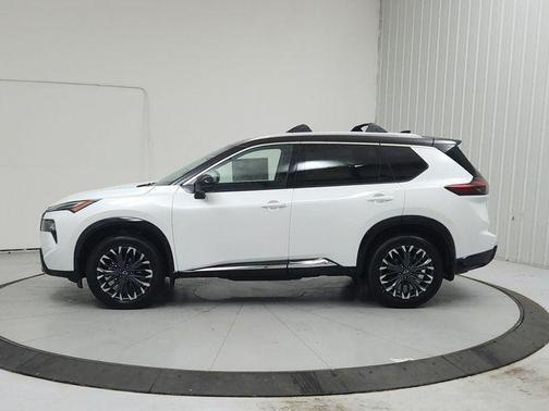 White / Black 2026 Nissan Rogue Platinum