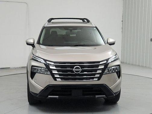 Champagne Silver 2025 Nissan Rogue Platinum