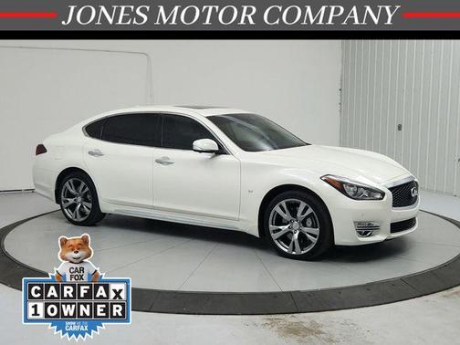 Majestic White 2019 INFINITI Q70L 3.7X LUXE