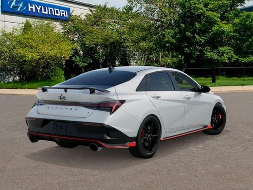 Atlas White 2026 Hyundai ELANTRA N Base