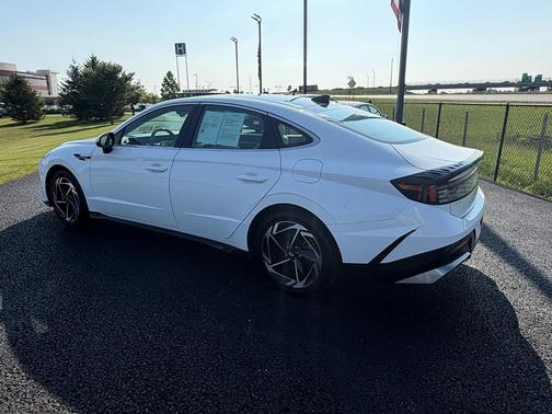 Serenity White 2024 Hyundai SONATA SEL