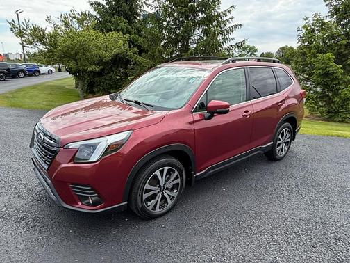 Crimson Red Pearl 2022 Subaru Forester Limited