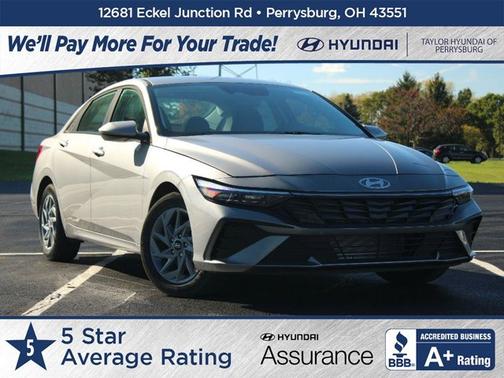 Gray 2024 Hyundai ELANTRA SEL
