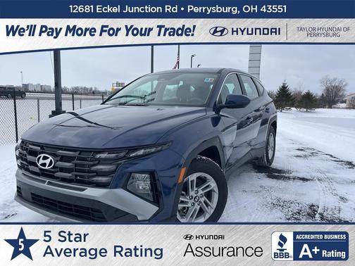 Atlantis Blue 2025 Hyundai TUCSON SE