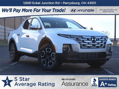 Atlas White 2024 Hyundai SANTA CRUZ SEL
