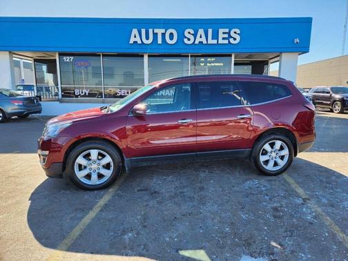 Burgundy 2017 Chevrolet Traverse 1LT