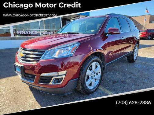 Burgundy 2017 Chevrolet Traverse 1LT