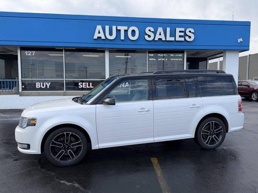 White 2014 Ford Flex SEL