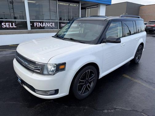 White 2014 Ford Flex SEL
