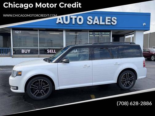 White 2014 Ford Flex SEL