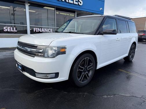 White 2014 Ford Flex SEL