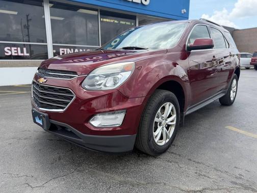 Siren Red Tintcoat 2017 Chevrolet Equinox 1LT