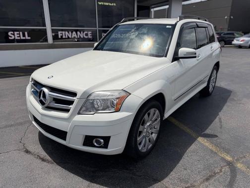 White 2012 Mercedes-Benz GLK-Class GLK 350 4MATIC