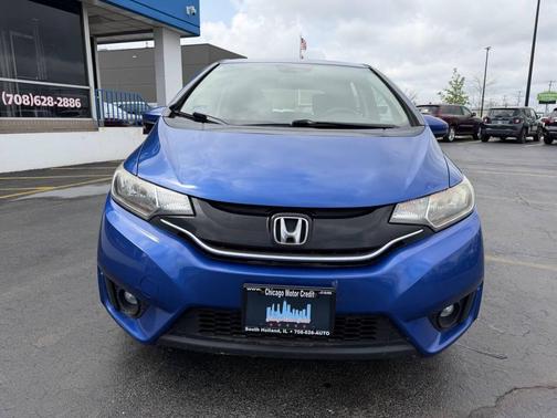 Aegean Blue Metallic 2017 Honda Fit EX