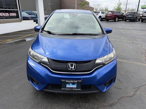 Aegean Blue Metallic 2017 Honda Fit EX