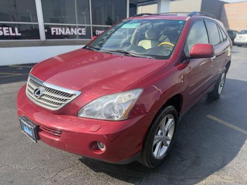 Red 2008 Lexus RX 400h Base