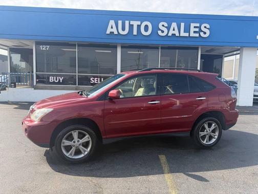 Red 2008 Lexus RX 400h Base