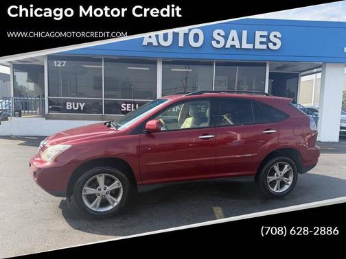 Red 2008 Lexus RX 400h Base