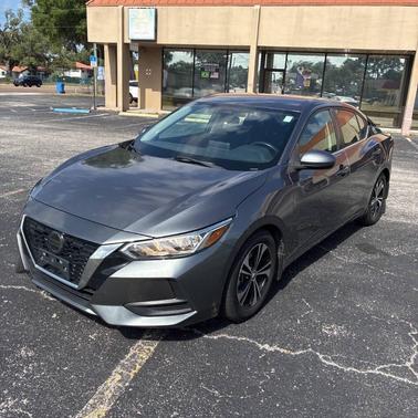 Gun Metallic 2021 Nissan Sentra SV