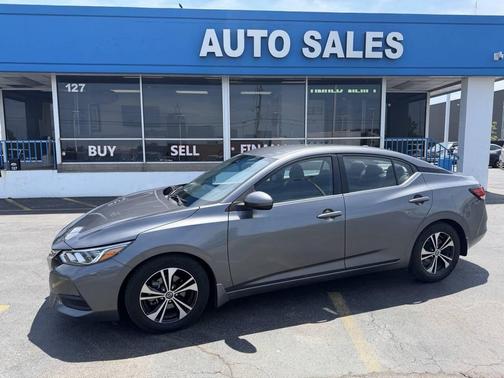 Gun Metallic 2021 Nissan Sentra SV