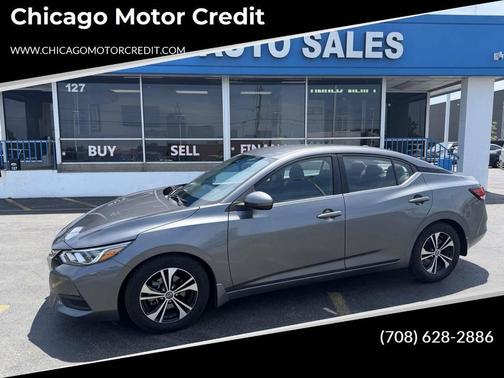 Gun Metallic 2021 Nissan Sentra SV