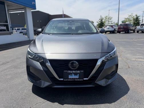 Gun Metallic 2021 Nissan Sentra SV