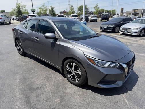 Gun Metallic 2021 Nissan Sentra SV