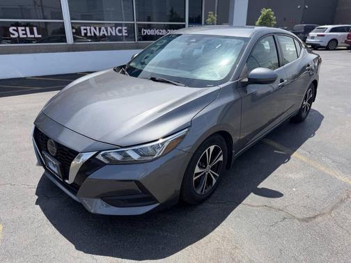 Gun Metallic 2021 Nissan Sentra SV