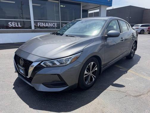 Gun Metallic 2021 Nissan Sentra SV