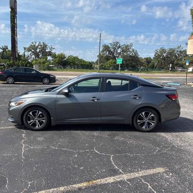Gun Metallic 2021 Nissan Sentra SV