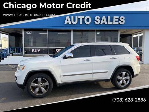 Stone White Clearcoat 2011 Jeep Grand Cherokee Overland