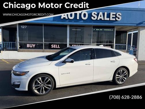 Summit White 2022 Chevrolet Malibu FWD LT