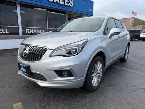 Galaxy Silver Metallic 2017 Buick Envision Preferred