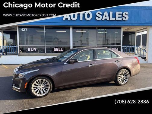 Majestic Plum Metallic 2015 Cadillac CTS 3.6L Luxury