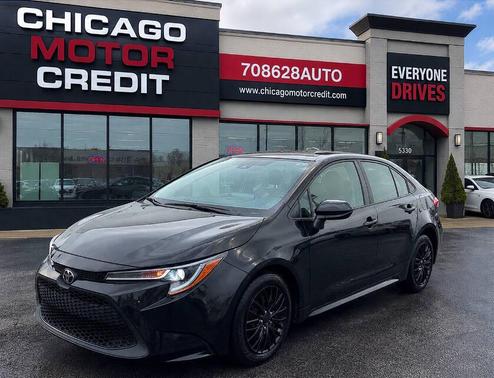 Black Sand Pearl 2020 Toyota Corolla LE