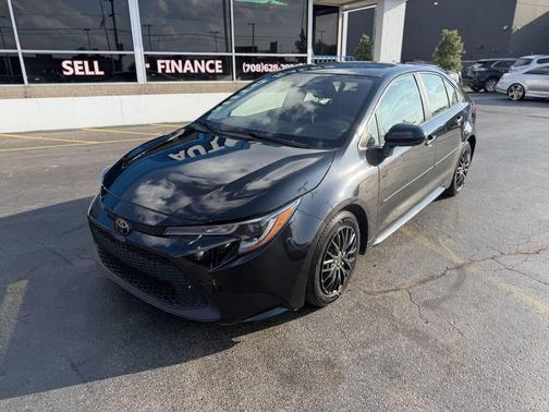 Black Sand Pearl 2020 Toyota Corolla LE
