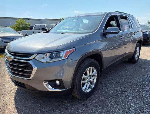 Gray 2019 Chevrolet Traverse LT Cloth