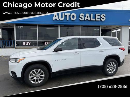 Summit White 2020 Chevrolet Traverse LS