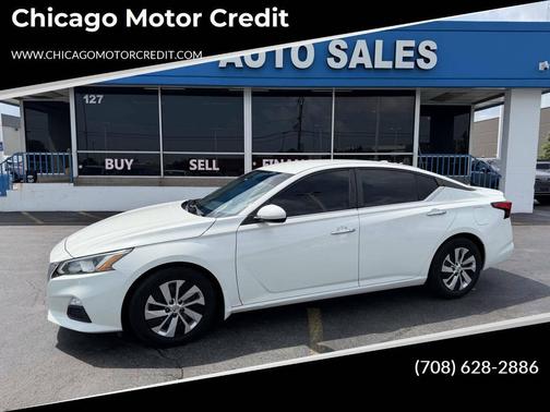 White 2019 Nissan Altima 2.5 S