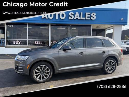 Gray 2019 Audi Q7 45 Premium Plus