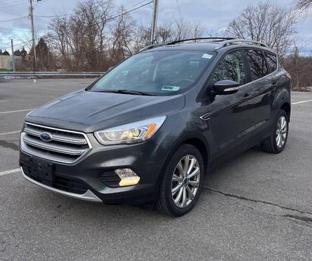 Magnetic Metallic 2017 Ford Escape Titanium
