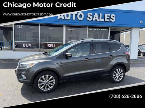 Magnetic Metallic 2017 Ford Escape Titanium