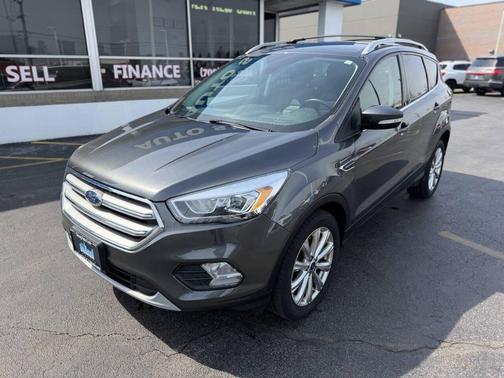 Magnetic Metallic 2017 Ford Escape Titanium