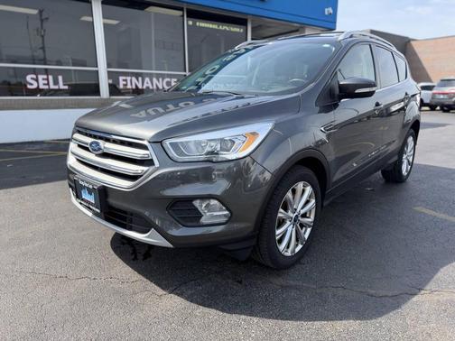 Magnetic Metallic 2017 Ford Escape Titanium