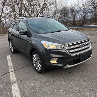 Magnetic Metallic 2017 Ford Escape Titanium