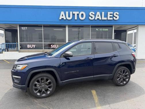Jazz Blue Pearlcoat 2021 Jeep Compass 80th Special Edition
