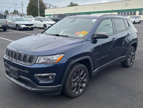 Jazz Blue Pearlcoat 2021 Jeep Compass 80th Special Edition