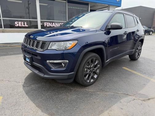 Jazz Blue Pearlcoat 2021 Jeep Compass 80th Special Edition