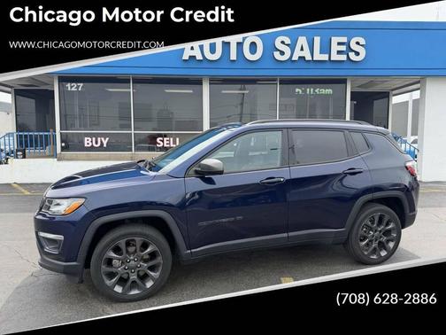 Jazz Blue Pearlcoat 2021 Jeep Compass 80th Special Edition